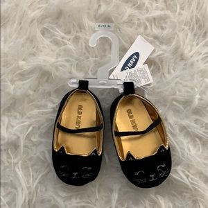 Kitty Mary Jane flats baby girl